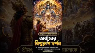 Thumbnail: যে বিশ্বরূপ দেখে অর্জুন বিস্মিত! | গীতার ১১তম অধ্যায়ের মহাজাগতিক রহস্য! #বিশ্বরূপদর্শন #শ্রীকৃষ্ণ