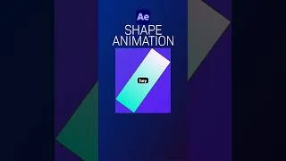 Thumbnail: Quick and Easy Procedural Shape Animation in After Effects #animation #aftereffects #motiongraphics