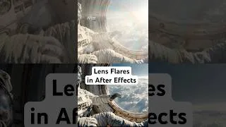 Thumbnail: Cinematic Lens Flares in After Effects - No Plugin! #aftereffects #motiongraphics #animation