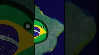 Thumbnail: How Big is Brazil -10 #countryballs #geography #map #history