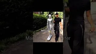 Thumbnail: Marlon meets the REAL Silver Surfer 😭 #marlon #mar3lg #twitchclips #shorts