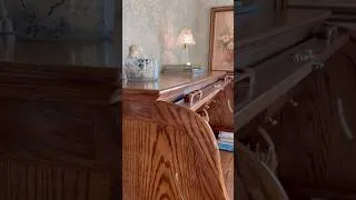 Thumbnail: Cottage office makeover! My new vintage roll-top desk transformed this office space 🫶🏻