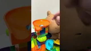 Thumbnail: Satisfying Building Blocks Hugely popular! A 3D block coaster featuring a giant mouse! Short video
