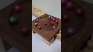 Thumbnail: Marble Run☆HABA Wave Slope & Wooden Clune #marblerun #satisfying #shorts