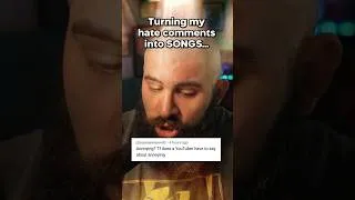 Thumbnail: Turning my hate comments into SONGS...