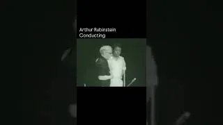 Thumbnail: Arthur Rubinstein conducts Israel Philarmonic Orchestra instead of Zubin Metha!