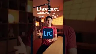 Thumbnail: Davinci Resolve KILLS Lightroom 😱