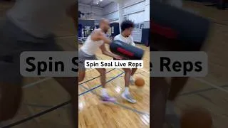 Thumbnail: Spin Seal Live Reps #train #hoops