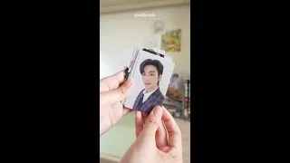 Thumbnail: — unbox ot8 skz photocards (christmas evel) with me 🤍❄️ #shorts