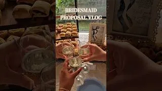 Thumbnail: bridesmaid proposal vlog 👰‍♀🤍 #bridesmaidproposal #bridesmaidgifts #weddingplanning #weddinginspo