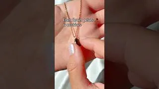 Thumbnail: Made from roses🥀 #jewelrymaking #necklace #driedflowers #engraving #pendant #craft #handmade