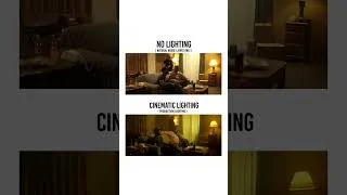 Thumbnail: Cinematic Lighting vs House lights #shorts #cinematic