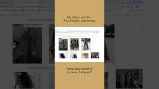 Thumbnail: I Took a Style Archetype Quiz and It Said "The Mystic" 🖤 #shorts  #GothGlam #PersonalStyle
