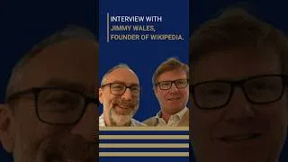 Thumbnail: Interview with Jimmy Wales, founder of Wikipedia. #wikipedia