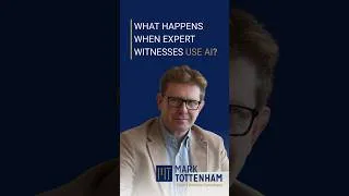 Thumbnail: Can expert witnesses use AI to prepare their evidence?