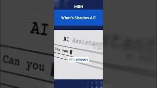 Thumbnail: Half of workers use AI unofficially. What’s shadow AI? #AI #FutureOfWork #ShadowAI