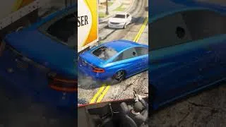 Thumbnail: CHOP STEALS MICHAEL'S CAR in GTA 5 #shorts