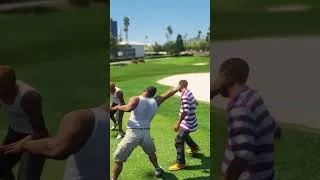 Thumbnail: Franklin Saves Chop from Ballas GTA 5 #shorts