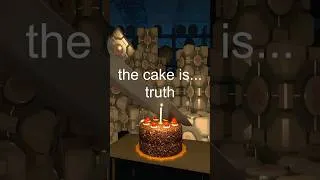 Thumbnail: Cakefying Portal 2 with ai (the cake is truth) #portal2 #glados #thecake