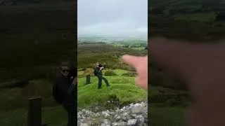 Thumbnail: Laura Eisenhower's Hat Blows Off On Top Of Carrowkeel :-)