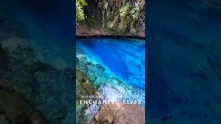Thumbnail: Enchanted River | Bluest River in Philippines #shorts #marktravelsph #natureescape
