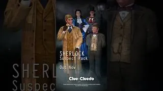 Thumbnail: CLUE/CLUEDO: SHERLOCK SUSPECT PACK | OUT NOW