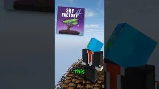 Thumbnail: Speedrunning Minecraft Skyfactory 4 is a TERRIBLE idea...
