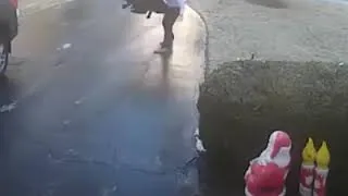 Thumbnail: Man slides down his driveway (HILARIOUS!!)