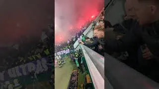 Thumbnail: ÚJPEST ULTRAS SET THE BUDAPEST DERBY ON FIRE 🔥🟣