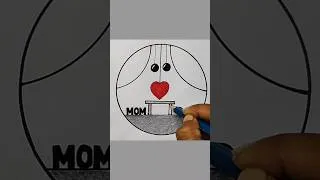 Thumbnail: circle drawing short #momdad #shortvideo #trendingshorts #circledesign
