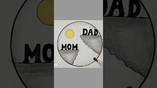 Thumbnail: Mom and dad drawing#parentslove #momdad #ytshorts