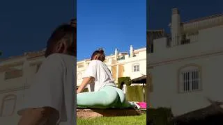 Thumbnail: Stretching under the warm rays of the sun is the perfect start to the day ☀️
