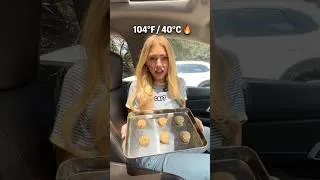 Thumbnail: Baking Cookies in THE CAR?! 🔥