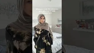 Thumbnail: WHAT A GIRLS GIRL #hijabi #muslimah #hijab #xyzbca #real #modestfashion #abaya #maxidress