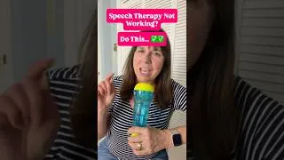 Thumbnail: Speech therapy not working ? Try the 5 weeks to more talking program #speechtherapy