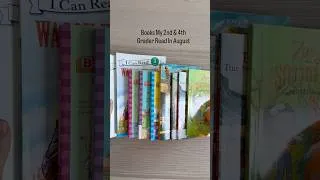 Thumbnail: What My 2nd & 4th Grader Read in the Month of August 2026