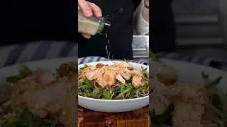 Thumbnail: SNEAK PEEK Asian Salmon Noodle Salad #asiansalmonsalad #noodlesalad