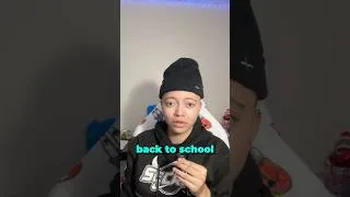 Thumbnail: I Finally Went Back to School… #FirstDayOfSchool #SchoolVlog #BackToSchool #life #youtube #shorts