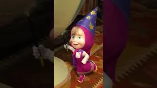 Thumbnail: Hocus Pocus, Abracadabra! 🧙‍♀️🪄 #Shorts #HokusPokus #cartoonforkids #mashaandthebear #animation