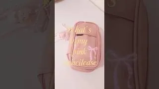 Thumbnail: What's in my aesthetic pink pencilcase?🩰👝#aesthetic #pencilcase #whatsinmybag #shorts #backtoschool