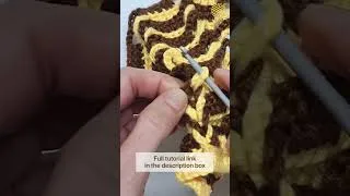 Thumbnail: Magnificent Crochet Pattern 🤩 | Super Easy Crochet Stitch for Beginners ✌️#shorts