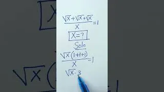 Thumbnail: A Nice Exponential Equation Tricks #maths #mathematics #viralvideo #viralshorts #viral