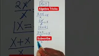 Thumbnail: A Nice Exponential Equation Tricks #maths #mathematics #viralvideo #viralshorts #viral