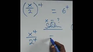 Thumbnail: Can you solve this? #maths #shorts