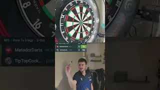 Thumbnail: The only way to take out 129 🎯 #darts #dartscheckout #dartspractice