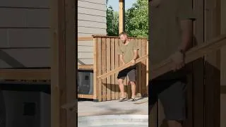 Thumbnail: How to build a box-shadow fence 🎉💪 #diy #fence