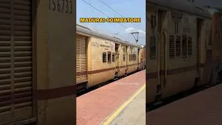Thumbnail: 🔥BUDGET TRAIN MADURAI-COIMBATORE INTERCITY #shorts