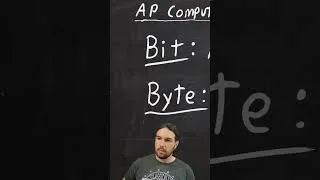 Thumbnail: What is a "byte?" (AP Computer Science Principles)