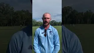 Thumbnail: Cricket NSW's Pathway Manager, Nic Bills, commenting on this week in Dubbo.