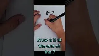 Thumbnail: Drawing a number mouse #shorts #maths4kids #art #mathsart